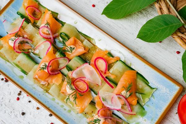 CEVICHE DE SOMON FUMEE 